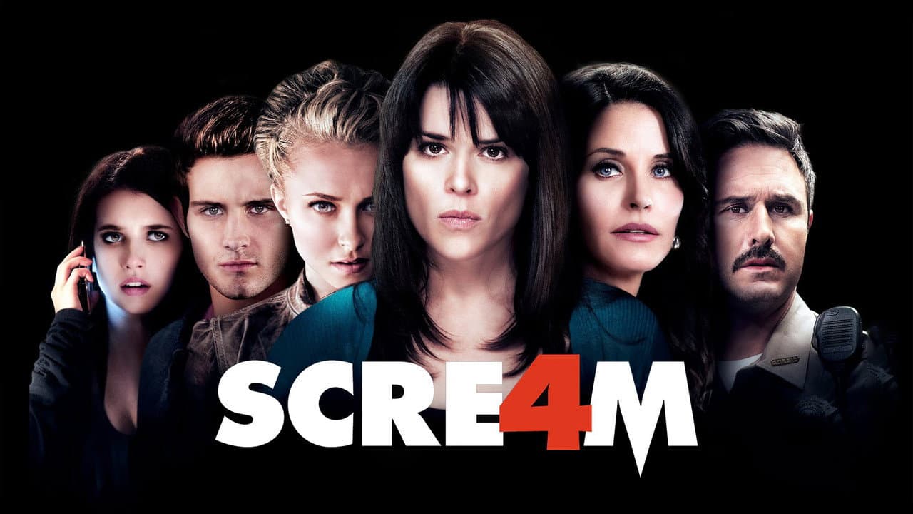 Scream 4 — backdrops with title 5