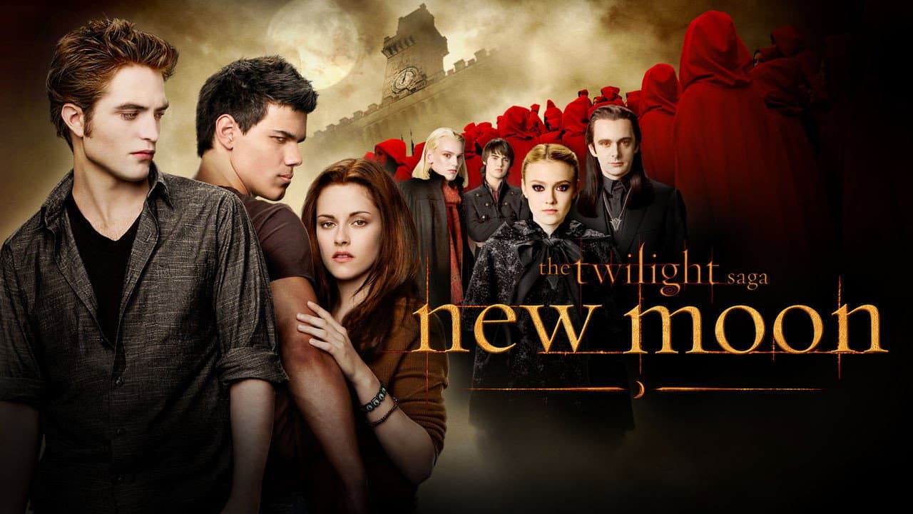 The Twilight Saga: New Moon — backdrops with title 3