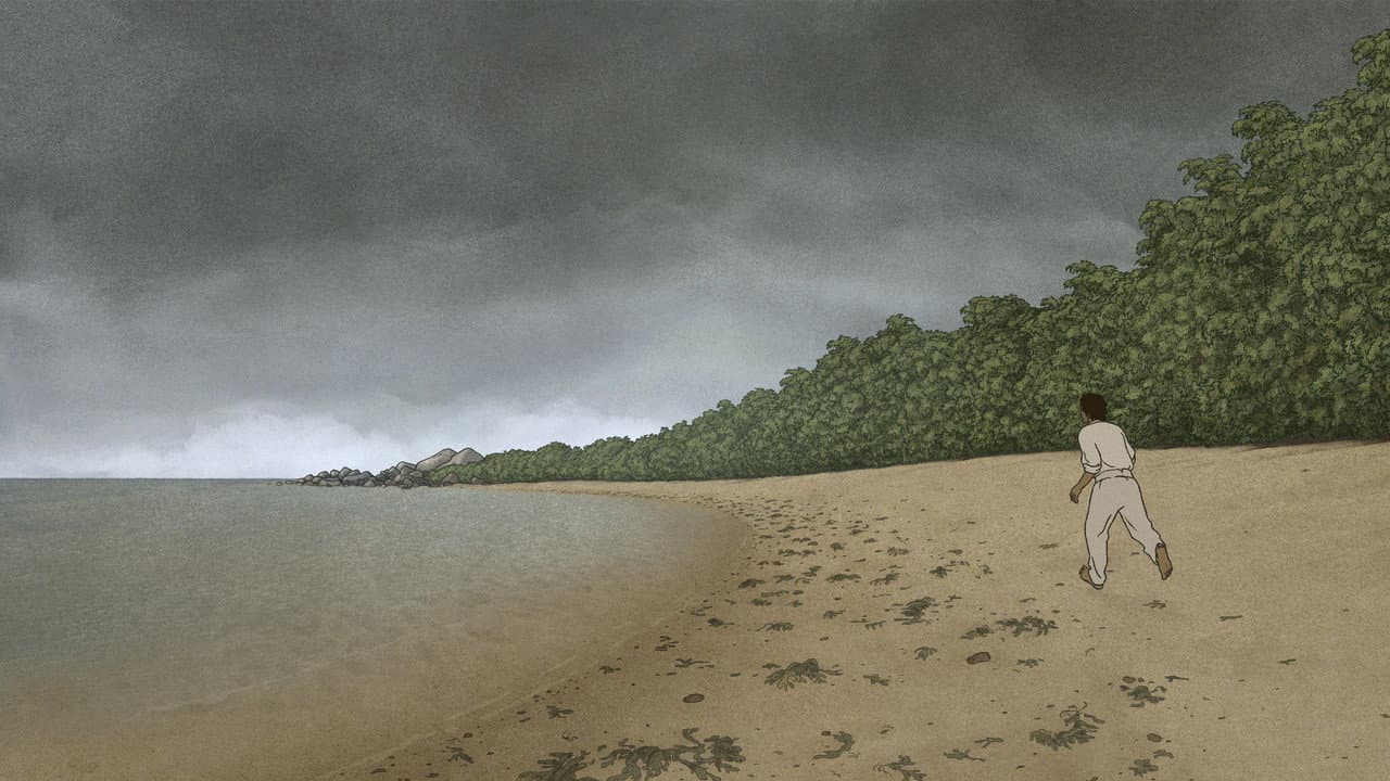 The Red Turtle — backdrops 3