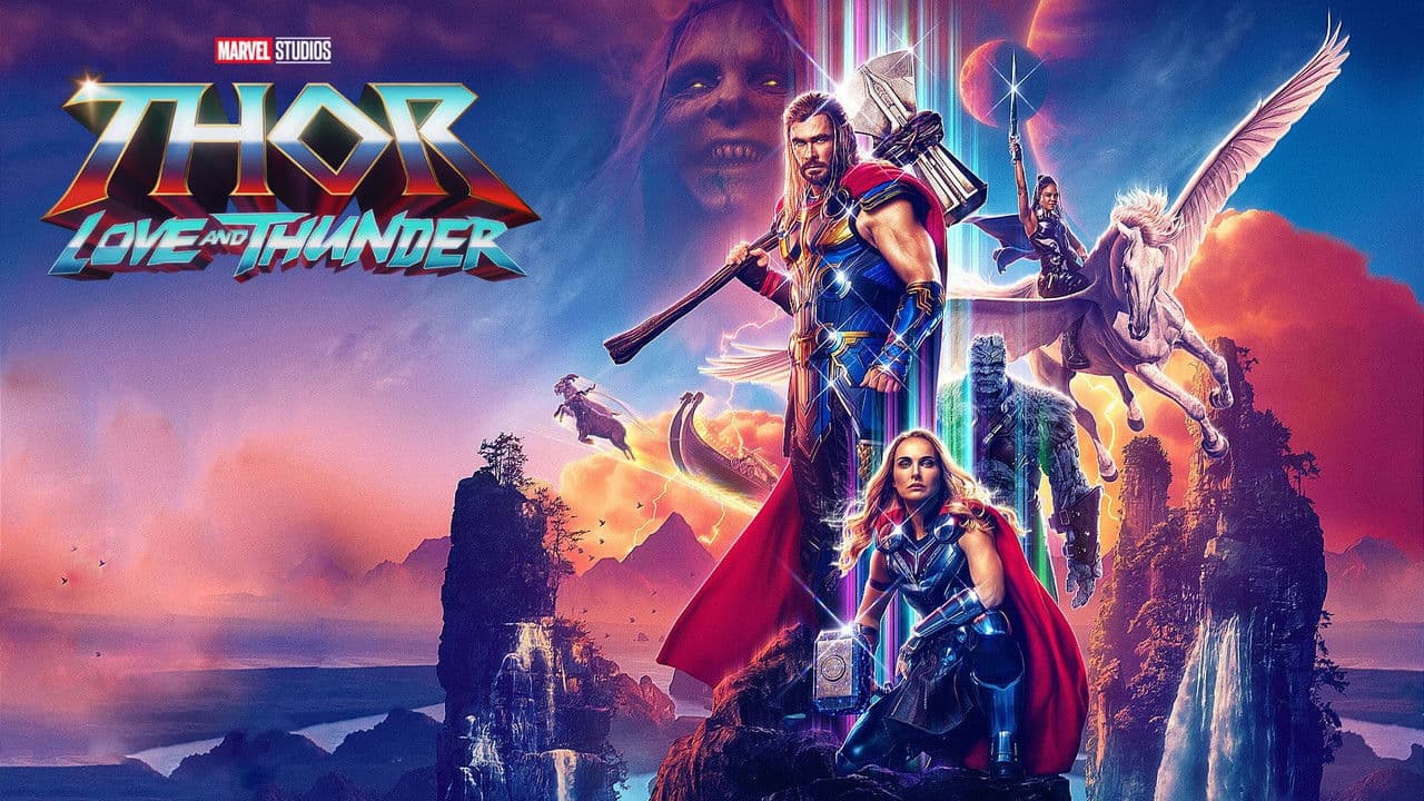 Thor: Love and Thunder — backdrops with title 5