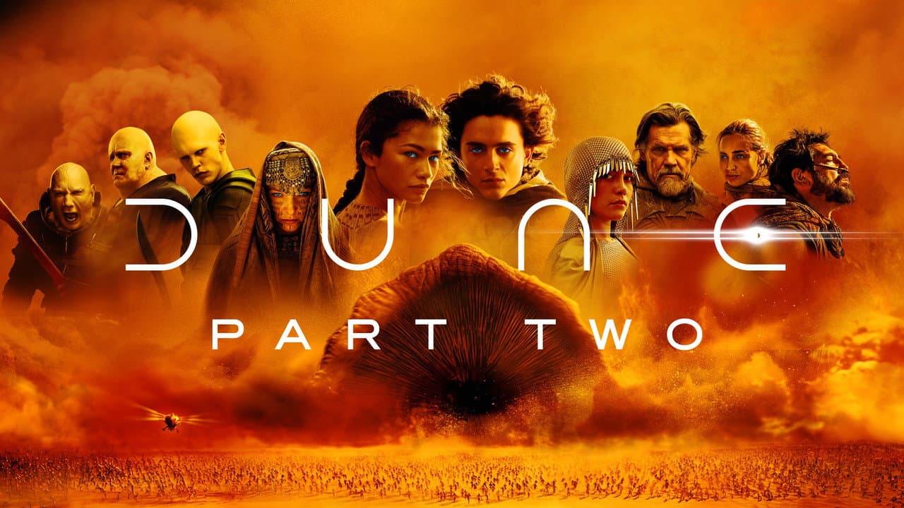 Dune: Part Two — backdrops with title 2