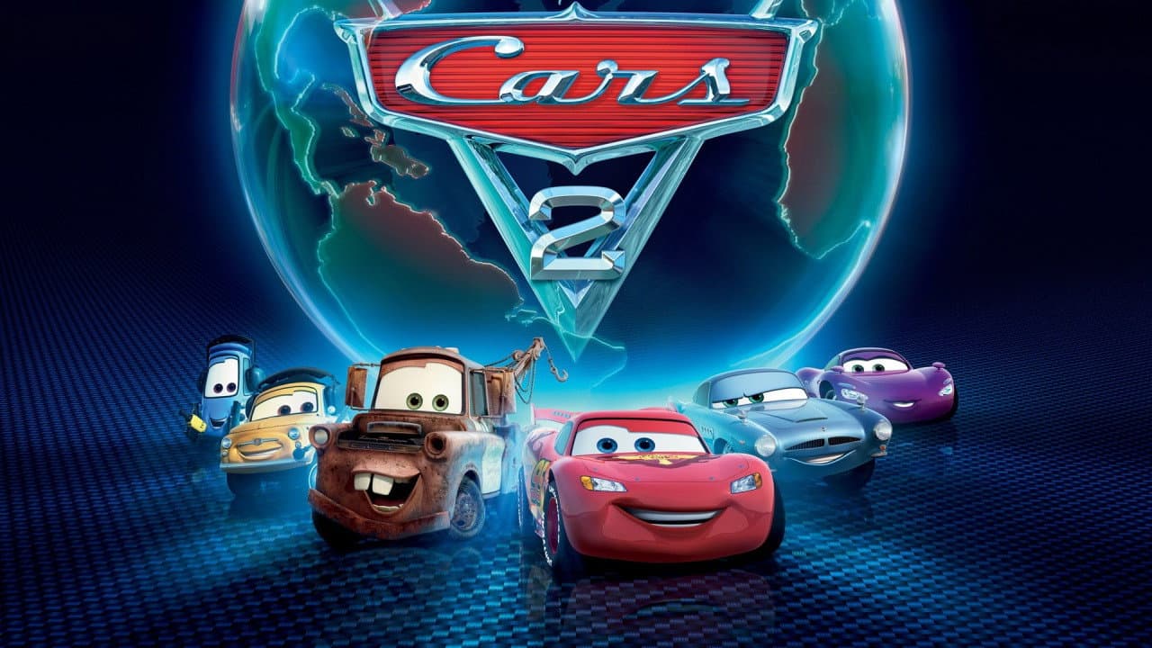 Cars 2 — backdrops with title 6