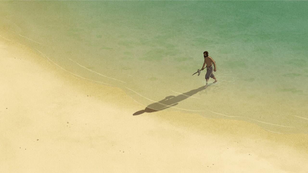 The Red Turtle — backdrops 5