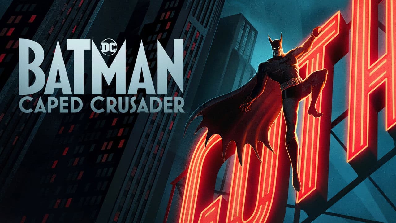 Batman: Caped Crusader — backdrops with title 1