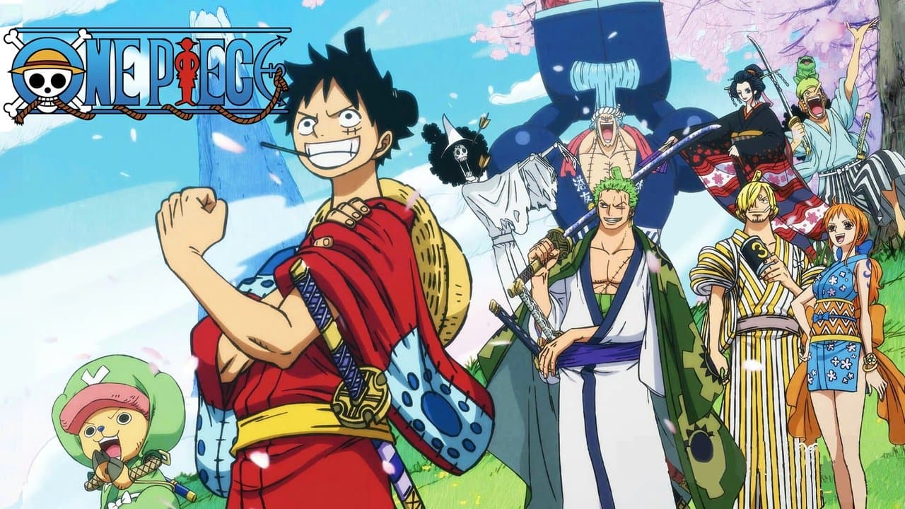 One Piece — backdrops with title 2