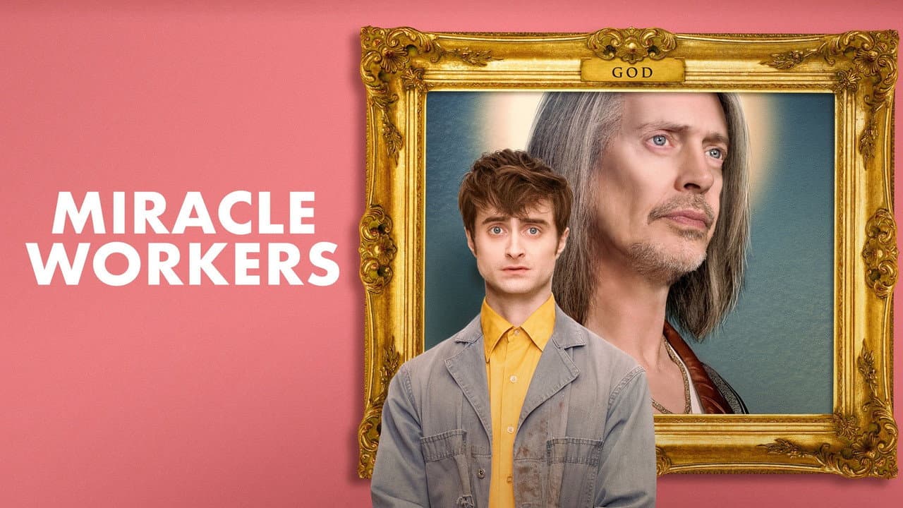 Miracle Workers — backdrops with title 4