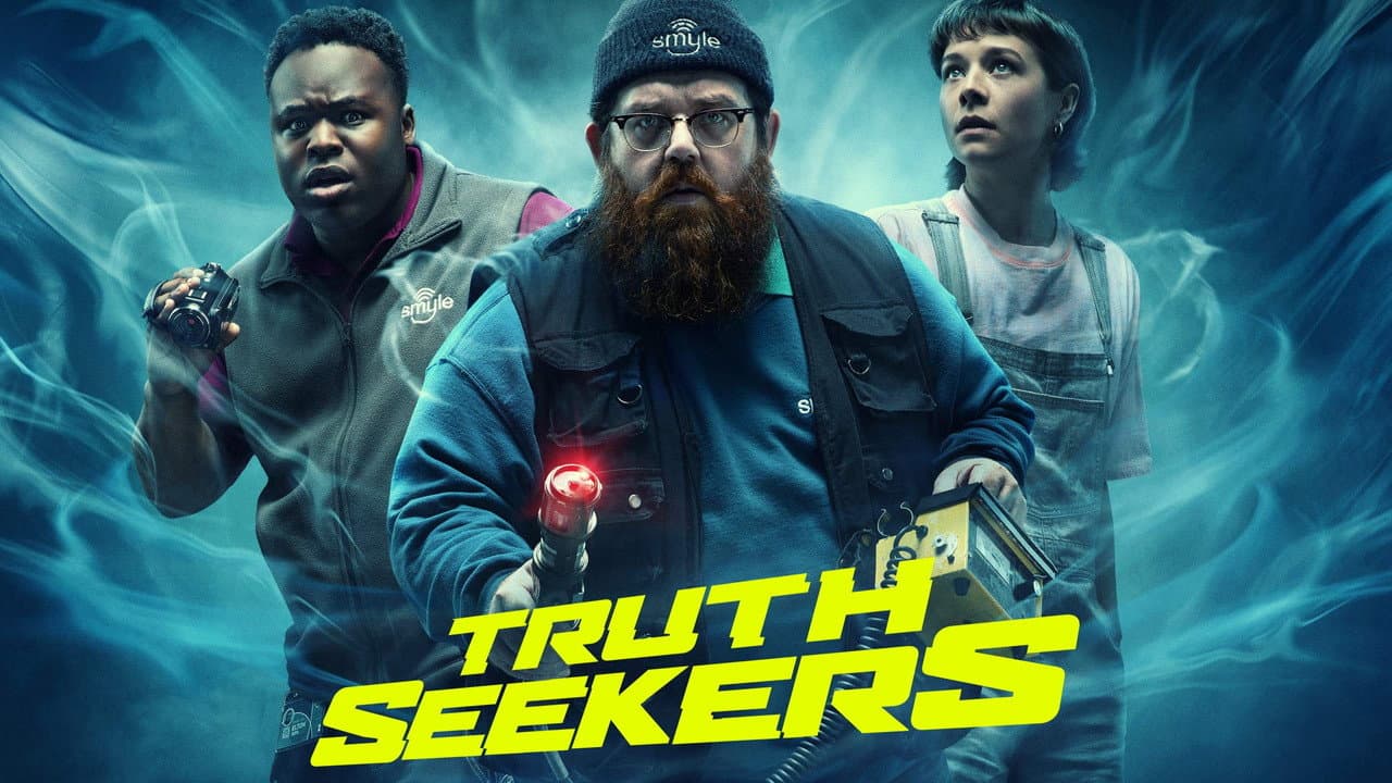 Truth Seekers — backdrops with title 1