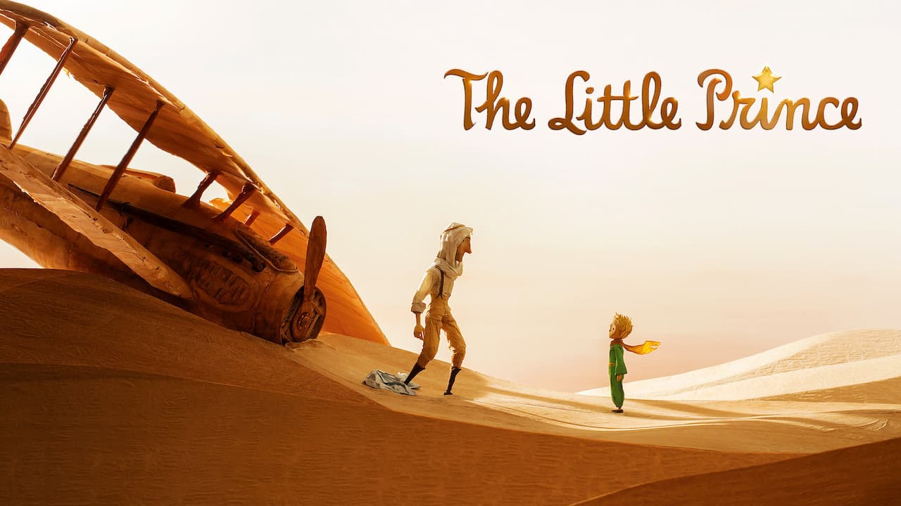 The Little Prince — backdrops with title 4