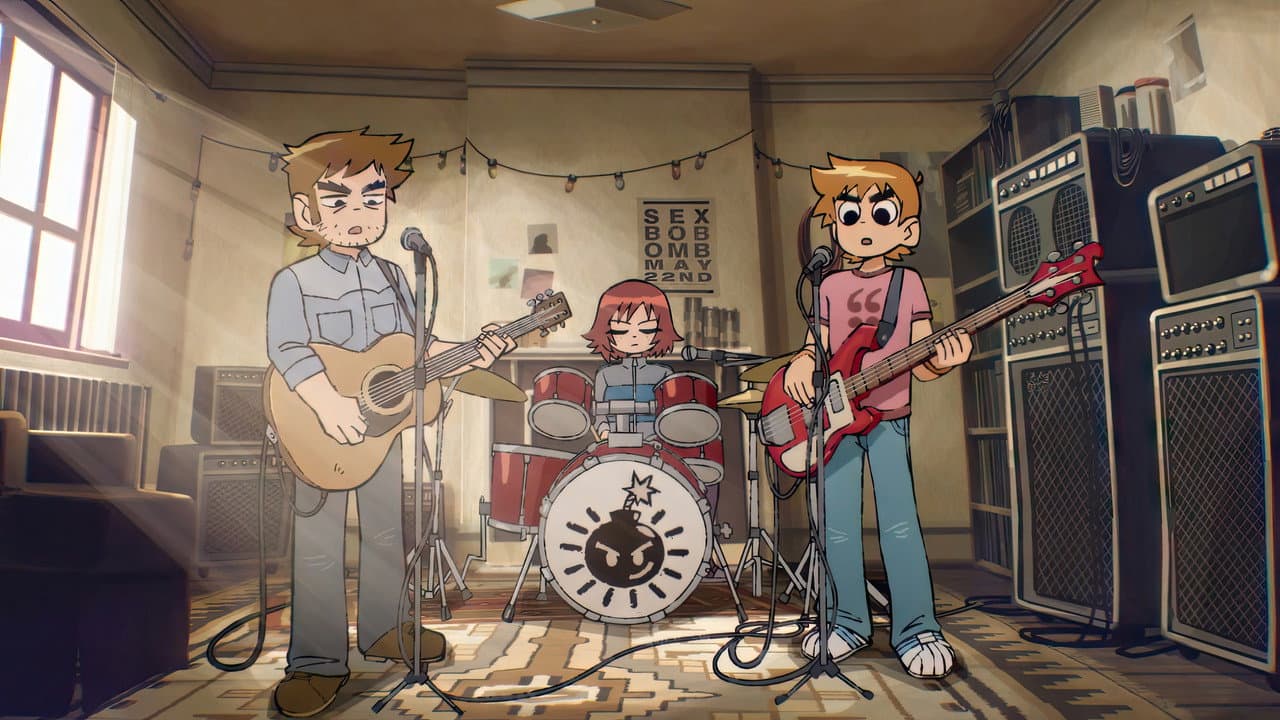 Scott Pilgrim Takes Off — backdrops 3