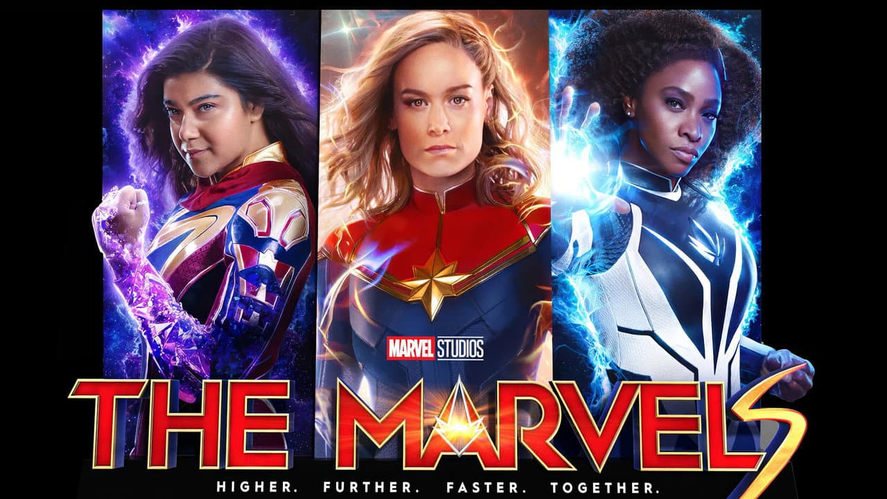 The Marvels — backdrops with title 8