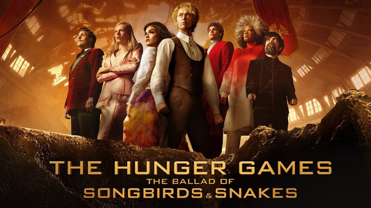 The Hunger Games: The Ballad of Songbirds & Snakes — backdrops with title 1