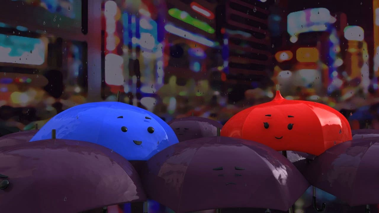 The Blue Umbrella — backdrops 2