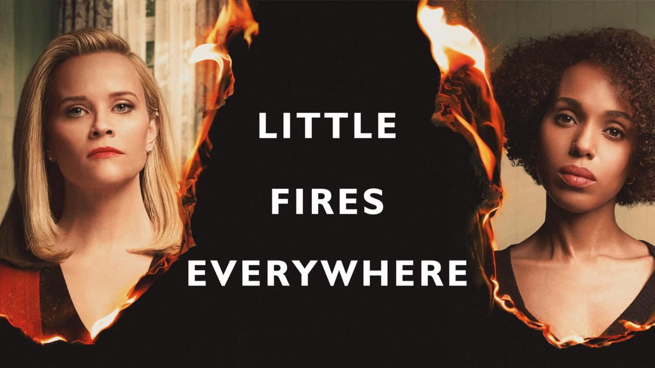 Little Fires Everywhere — backdrops with title 1