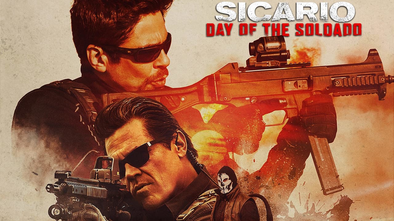 Sicario: Day of the Soldado — backdrops with title 4