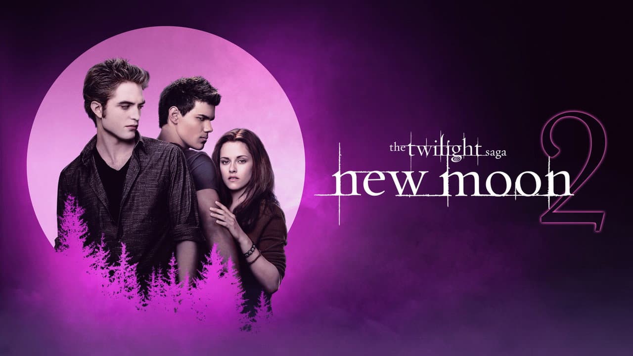 The Twilight Saga: New Moon — backdrops with title 1