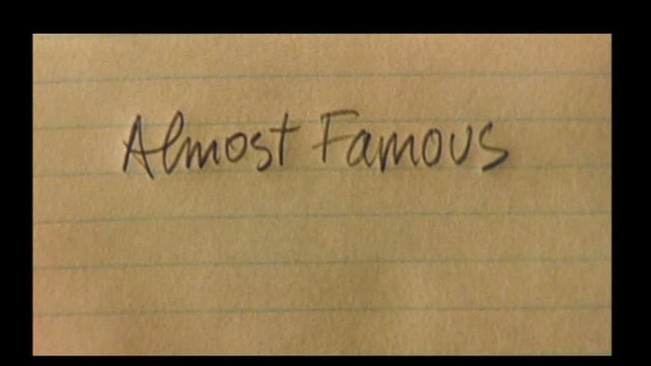 Almost Famous — backdrops with title 3