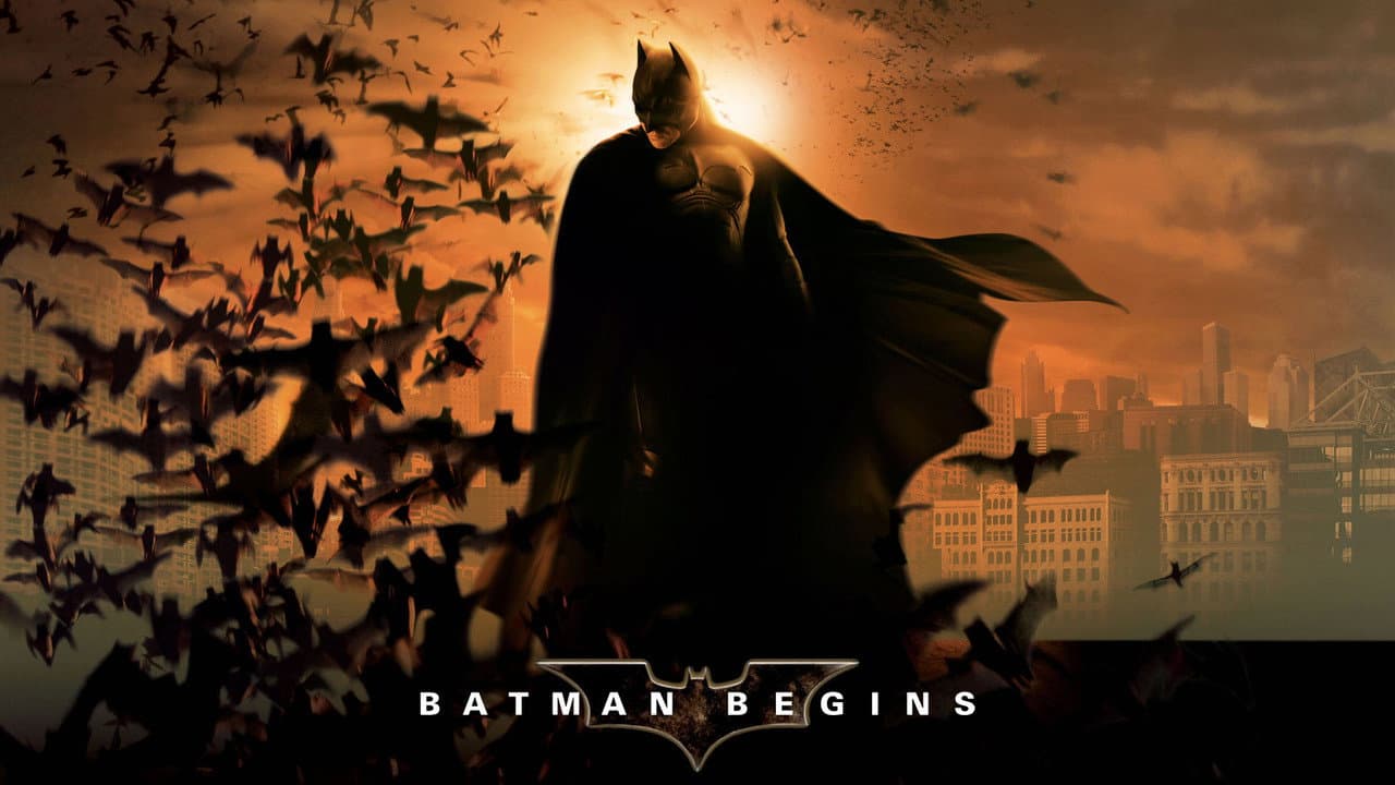 Batman Begins — backdrops with title 4