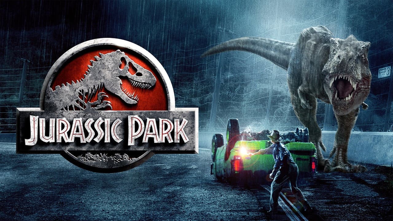 Jurassic Park — backdrops with title 6