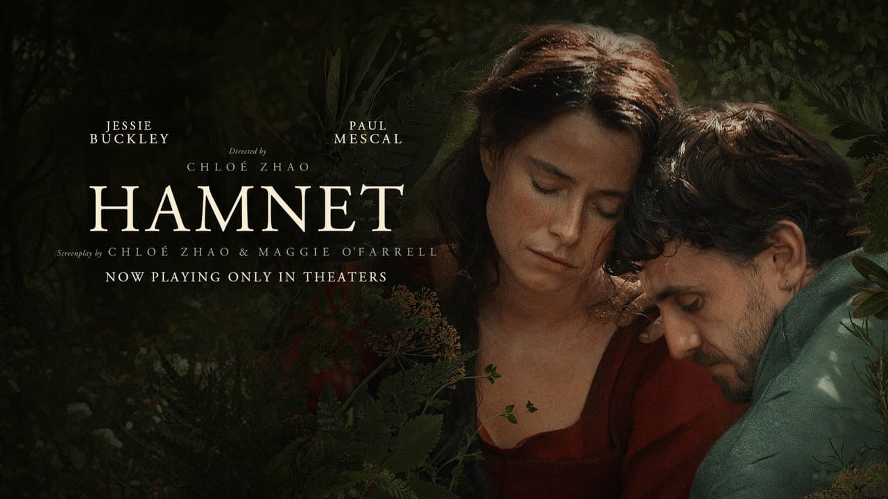 Hamnet — backdrops with title 2