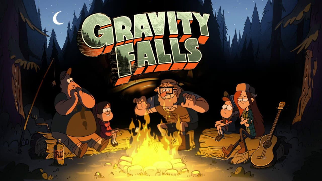 Gravity Falls — backdrops with title 4