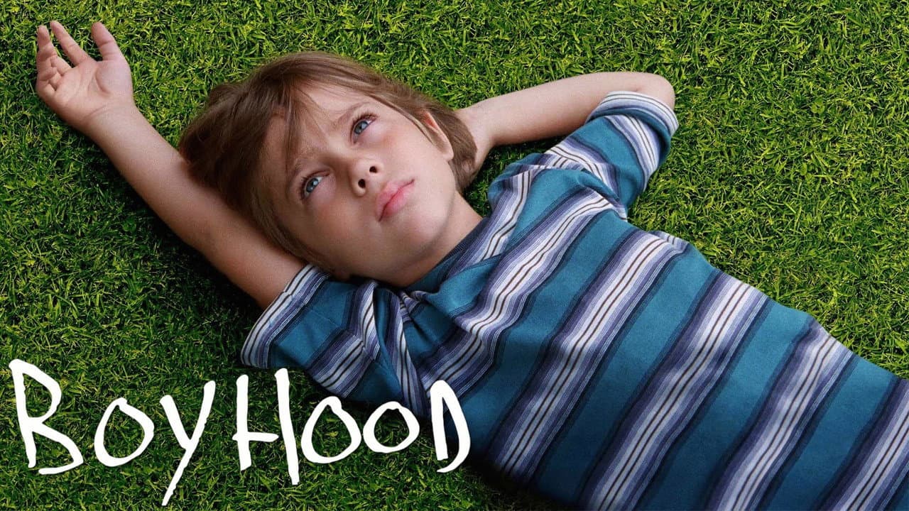 Boyhood — backdrops with title 3