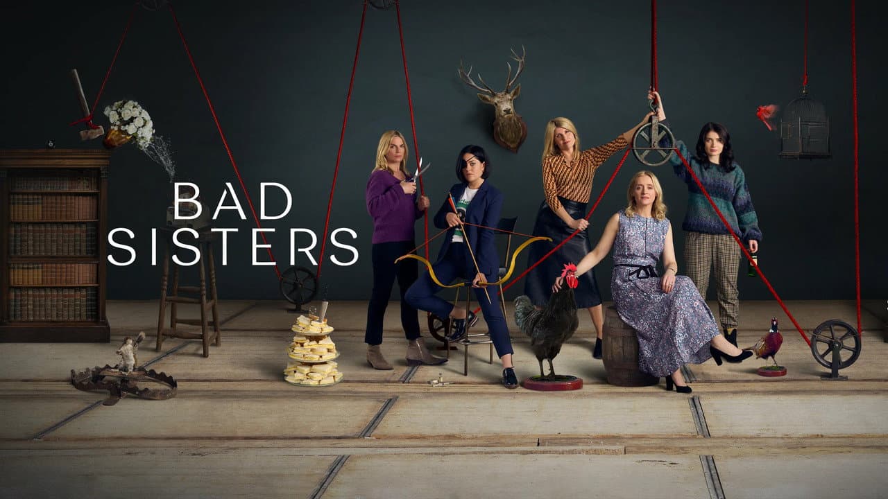 Bad Sisters — backdrops with title 7