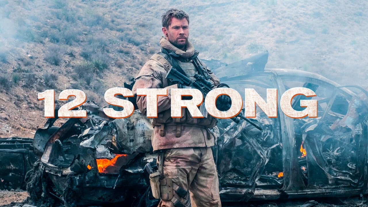 12 Strong — backdrops with title 5