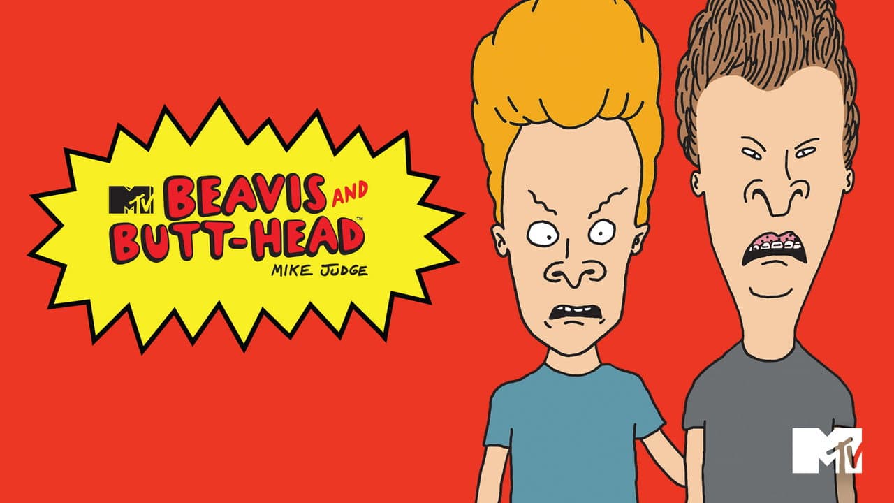 Beavis and Butt-Head — backdrops with title 1
