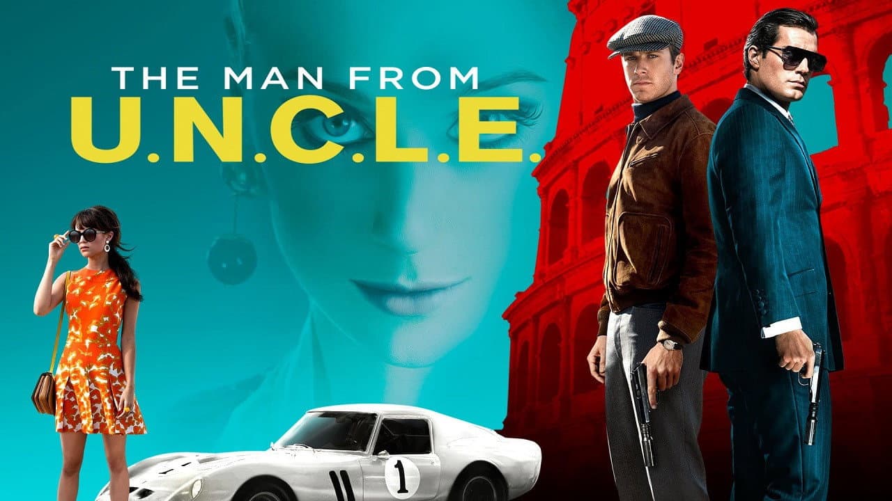 The Man from U.N.C.L.E. — backdrops with title 2