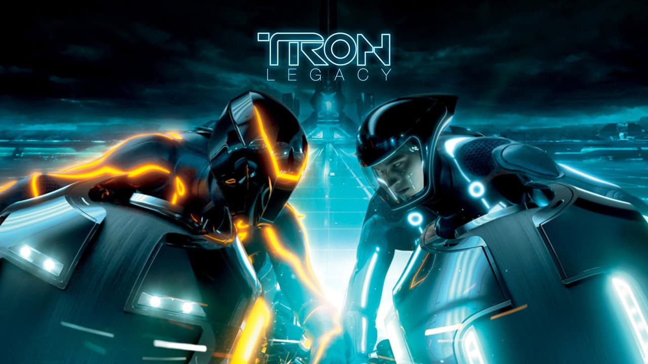 TRON: Legacy — backdrops with title 4