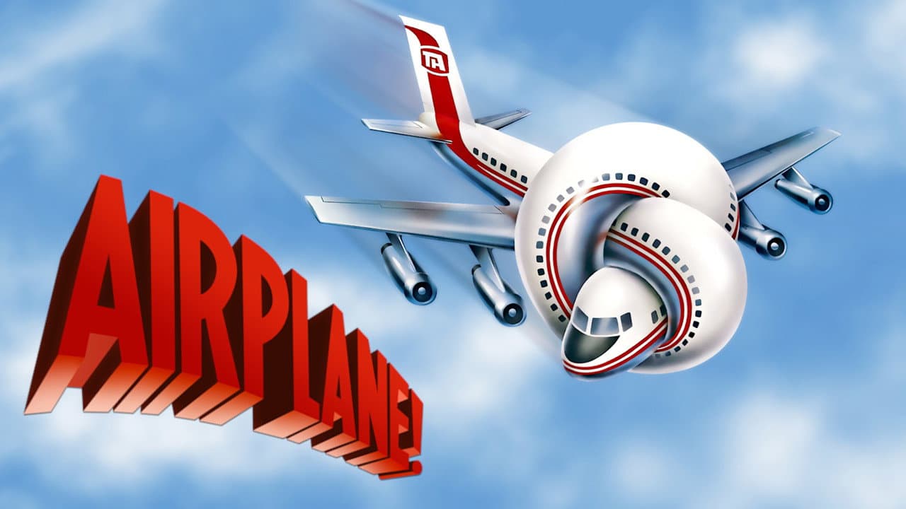 Airplane! — backdrops with title 2