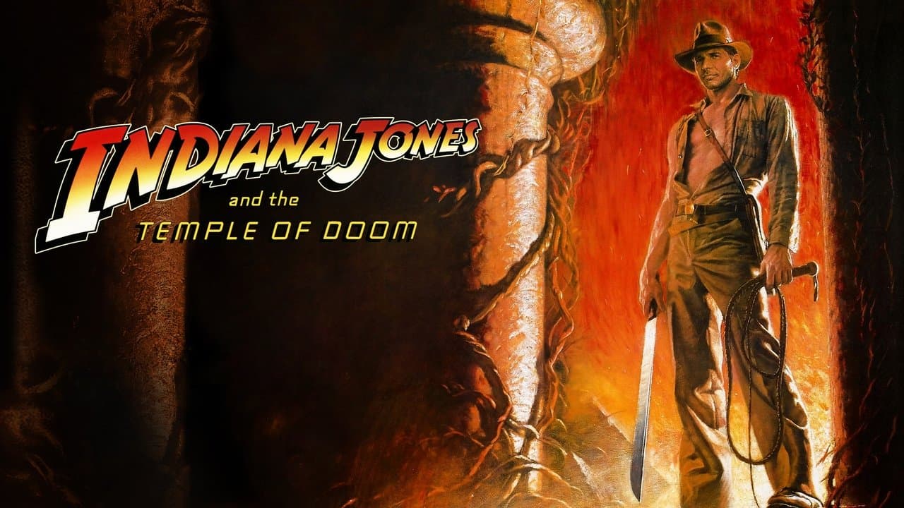 Indiana Jones and the Temple of Doom — backdrops with title 1