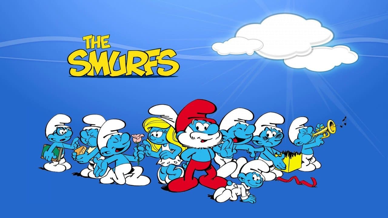 The Smurfs — backdrops with title 1