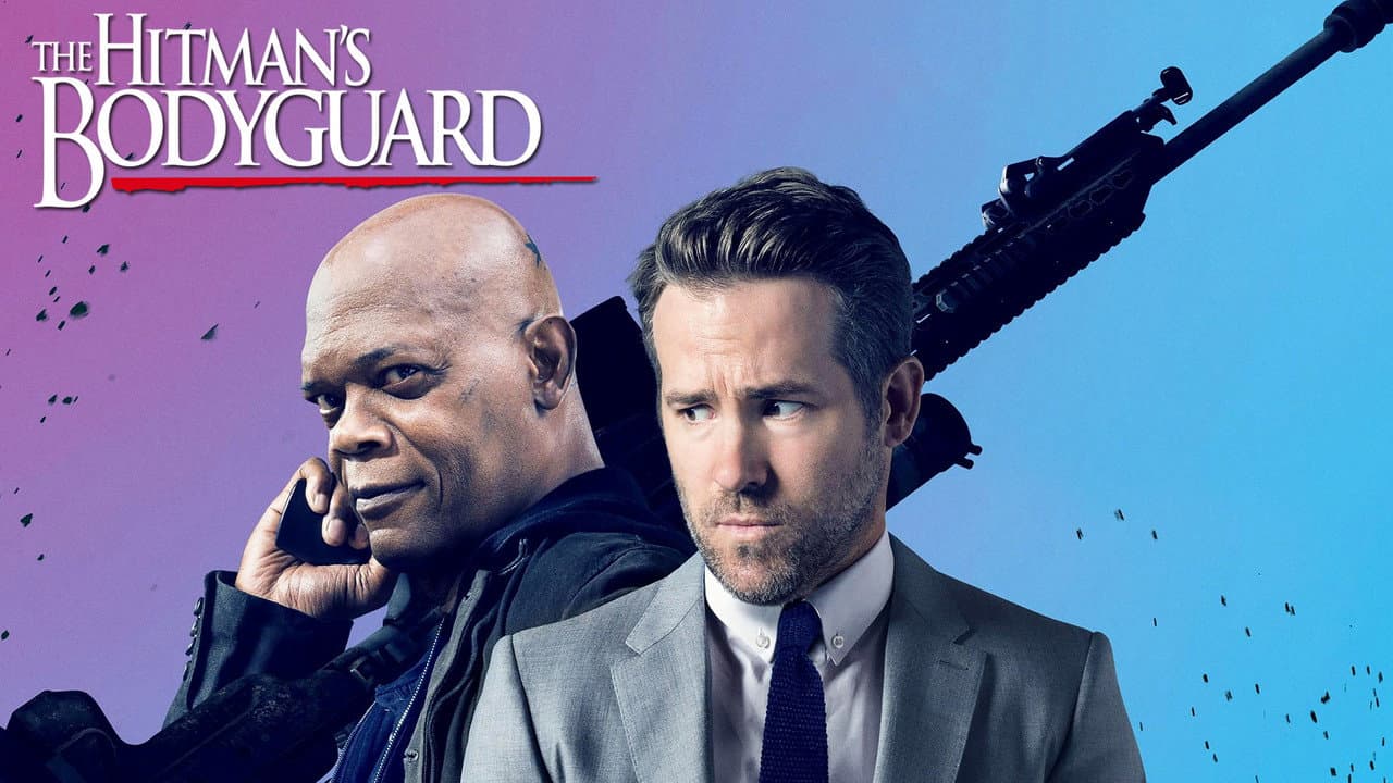 The Hitman's Bodyguard — backdrops with title 2