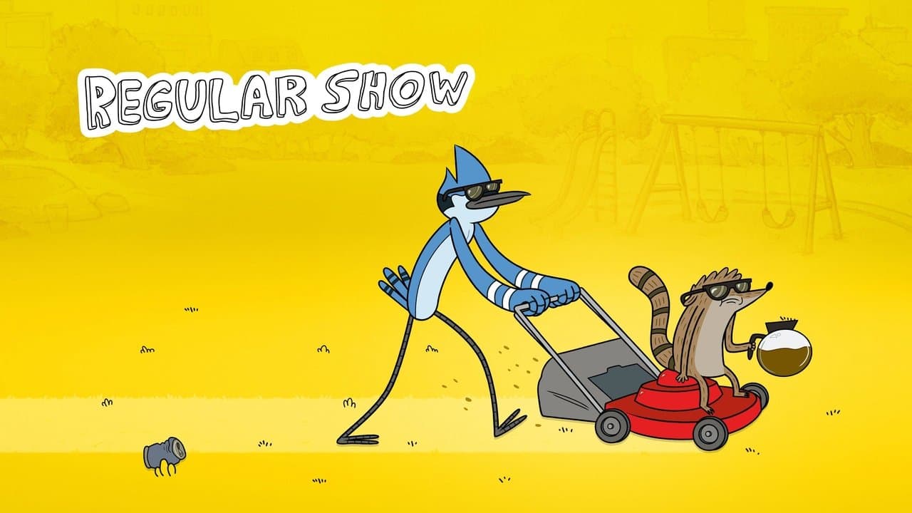 Regular Show — backdrops with title 1