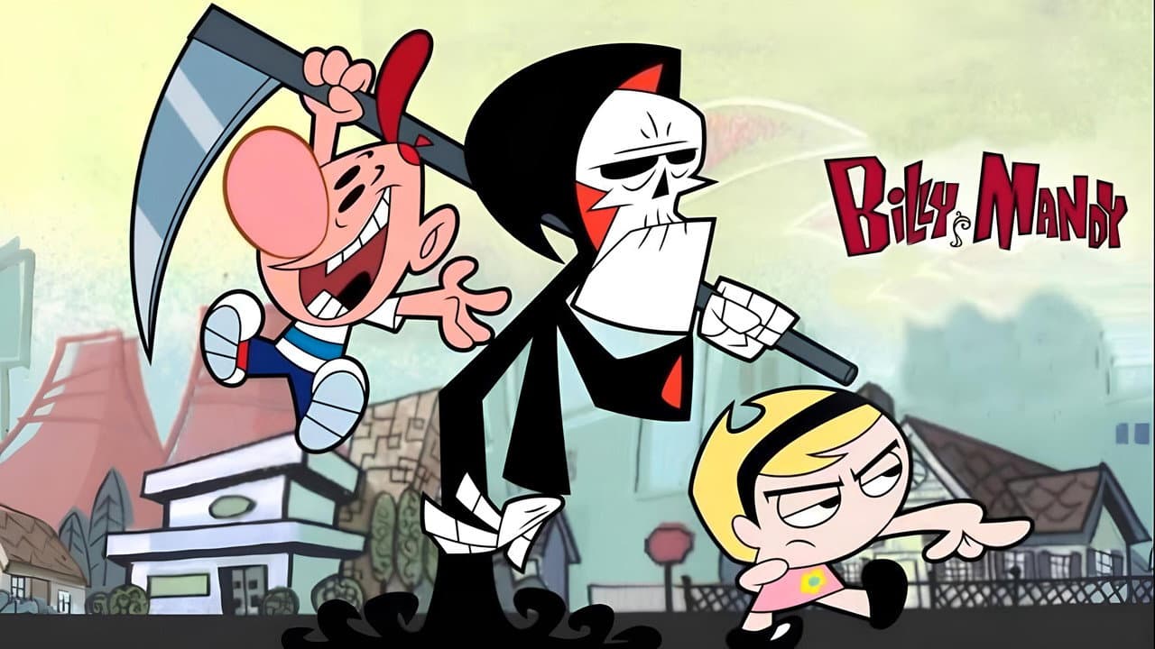 The Grim Adventures of Billy and Mandy — backdrops with title 1