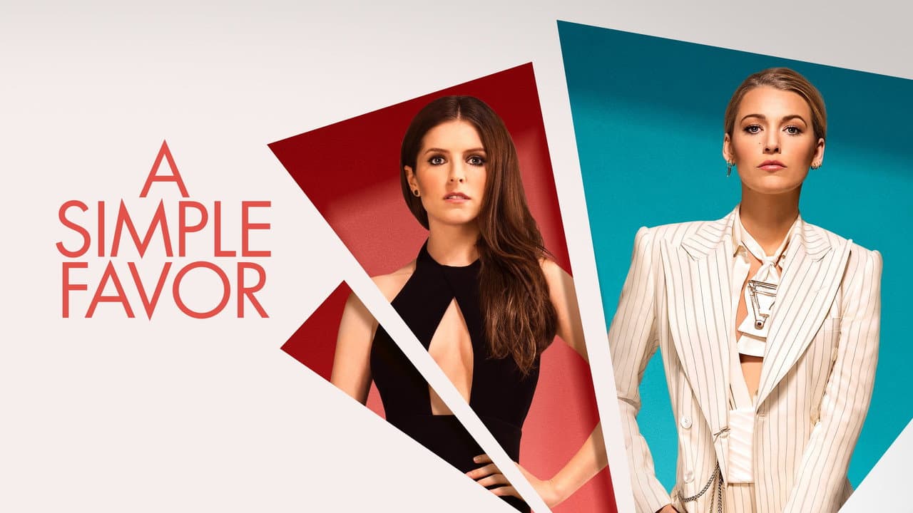 A Simple Favor — backdrops with title 1