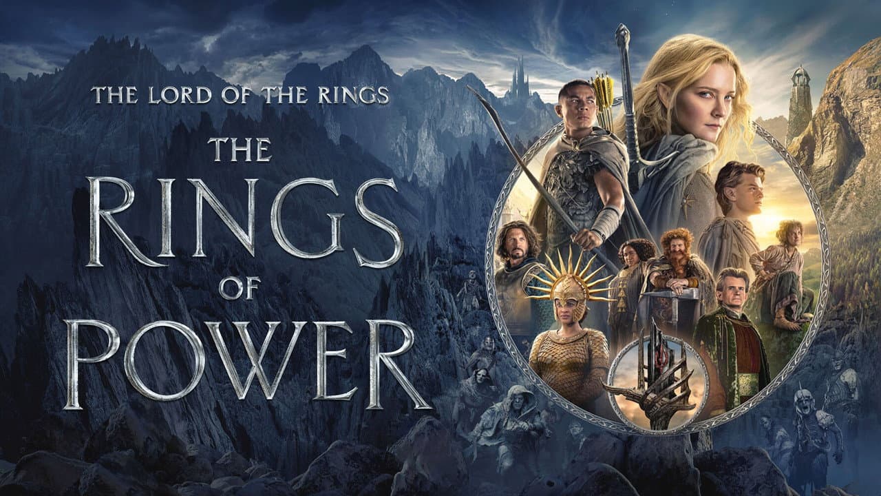 The Lord of the Rings: The Rings of Power — backdrops with title 3