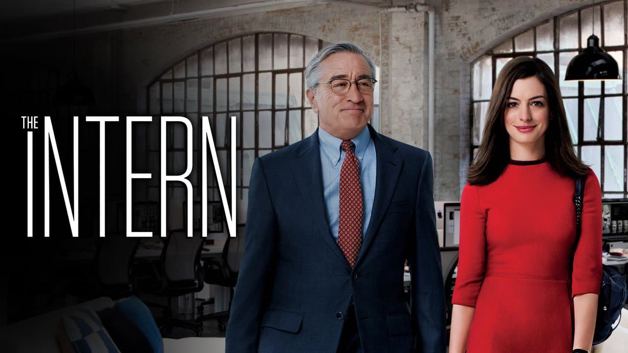 The Intern — backdrops with title 1