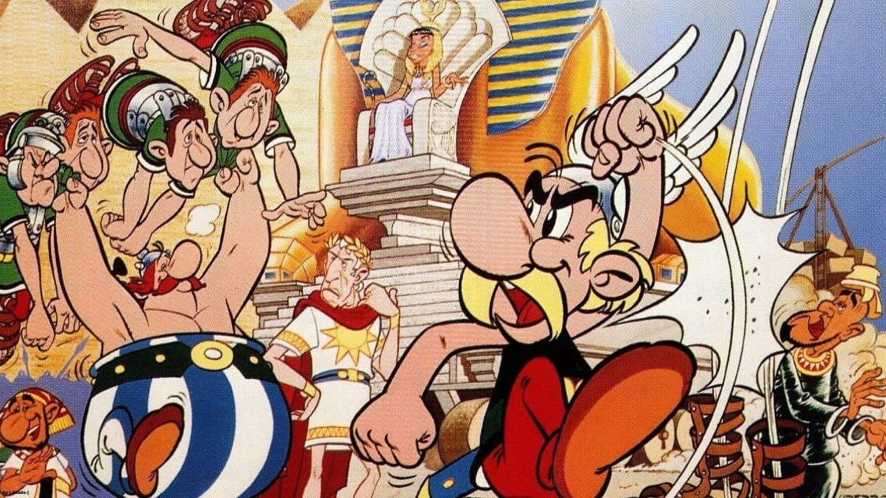 Asterix and Cleopatra — backdrops 1