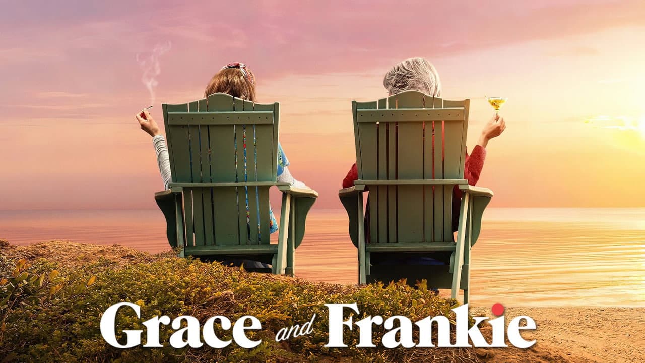Grace and Frankie — backdrops with title 1