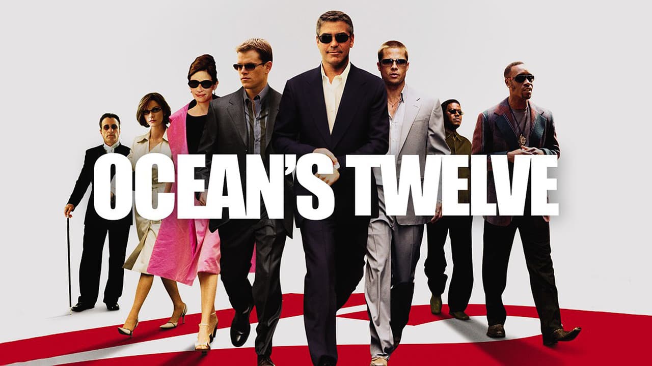 Ocean's Twelve — backdrops with title 2