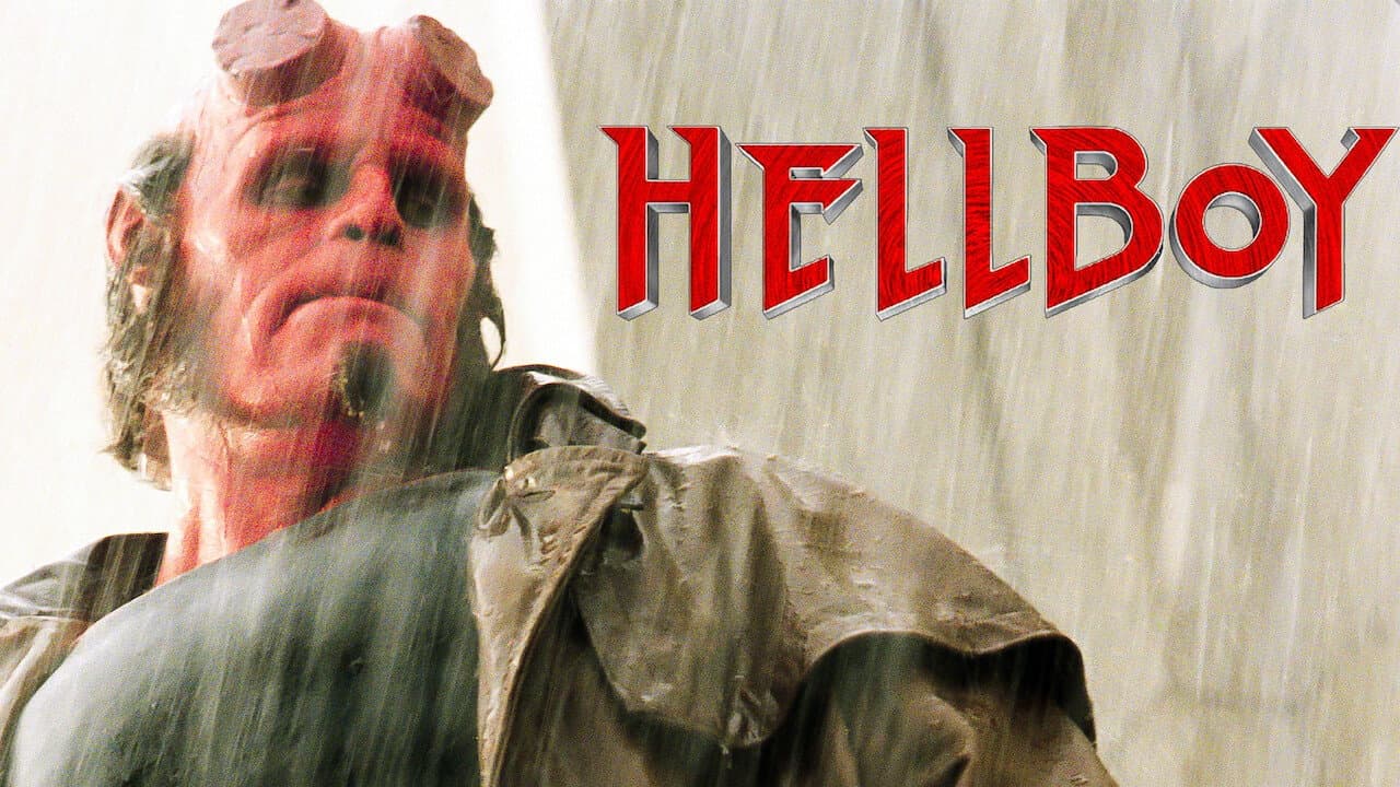 Hellboy — backdrops with title 6