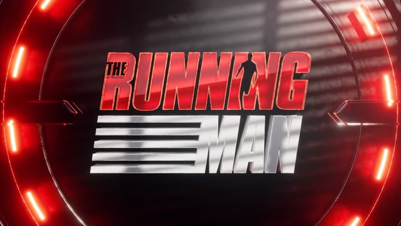 The Running Man — backdrops with title 2
