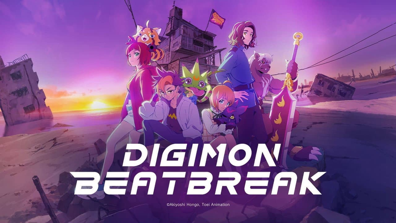 Digimon Beatbreak — backdrops with title 1