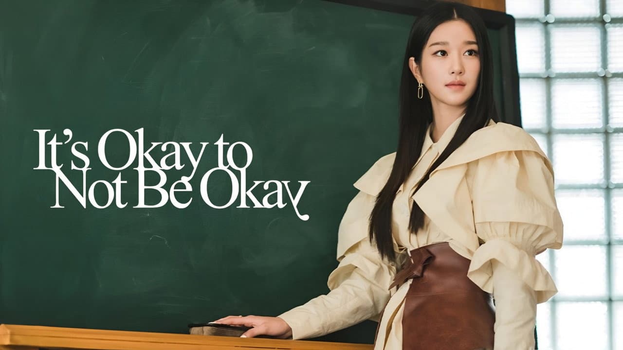 It's Okay to Not Be Okay — backdrops with title 6