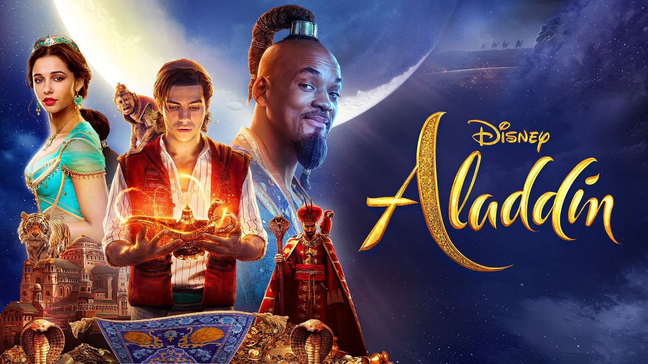 Aladdin — backdrops with title 4