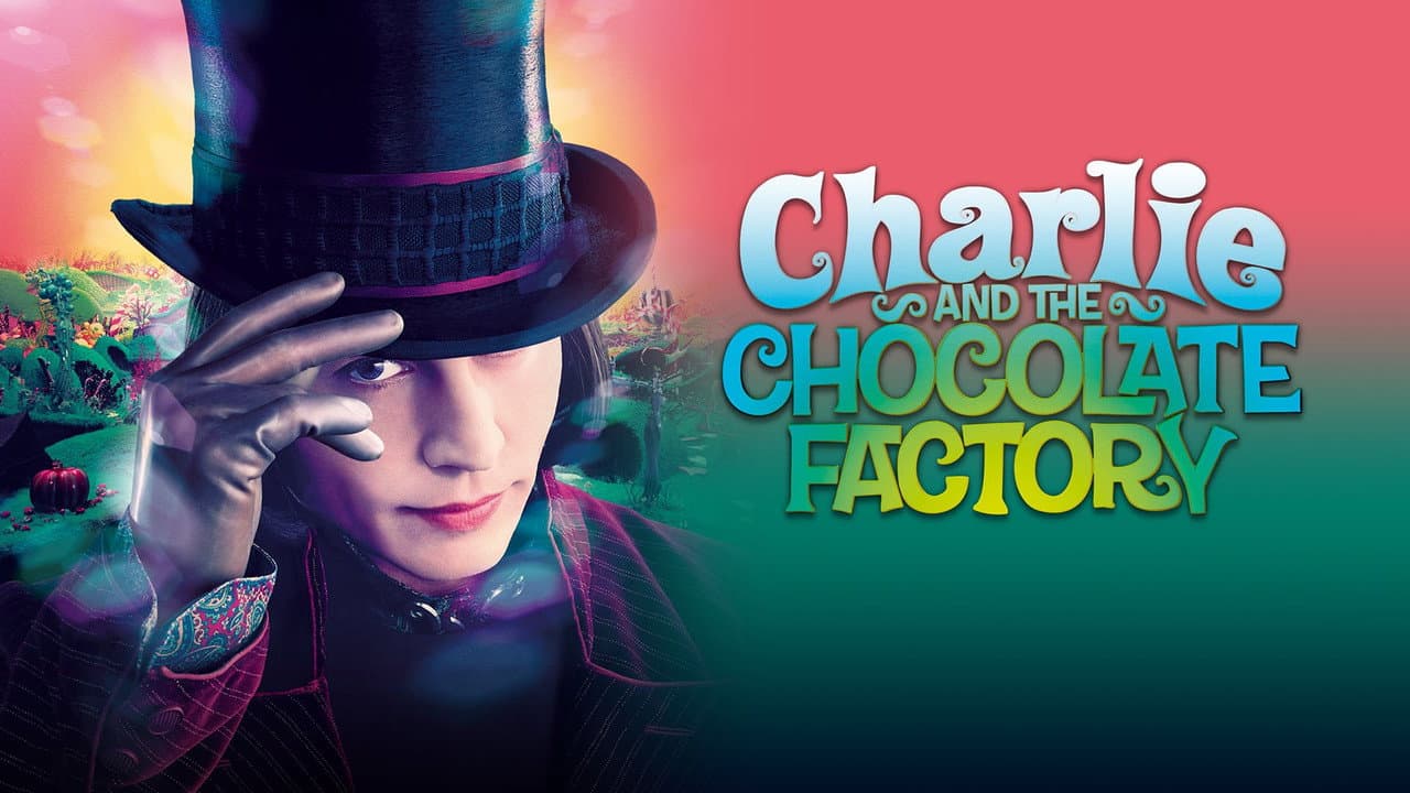 Charlie and the Chocolate Factory — backdrops with title 4