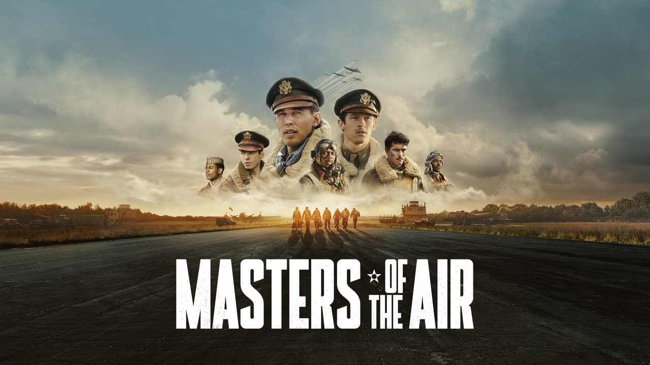 Masters of the Air — backdrops with title 2