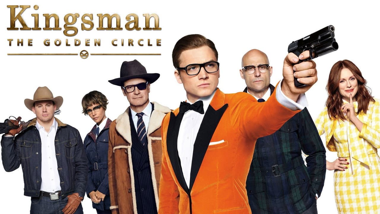 Kingsman: The Golden Circle — backdrops with title 3